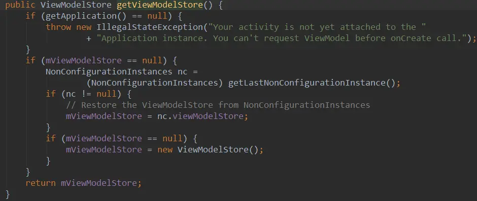 图14.FragmentActivity之getViewModelStore()