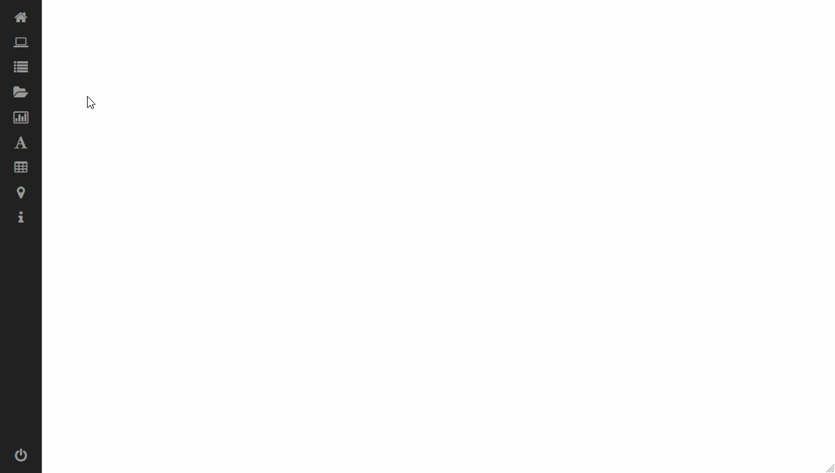 Sidebar Menu CSS - GIF Demo