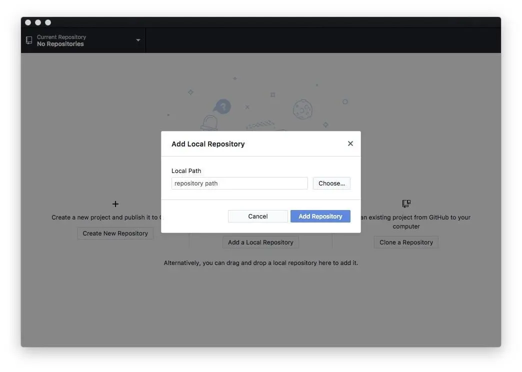 初始本地代码仓库