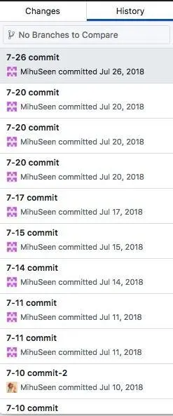 Commit 记录