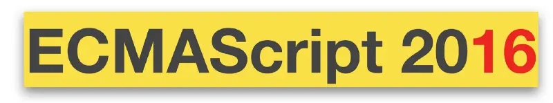 ECMAScript 2016