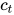 c_{t}