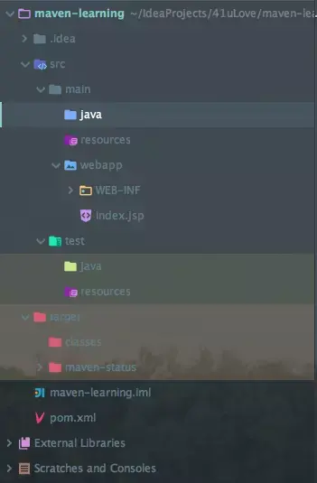 maven项目文件目录