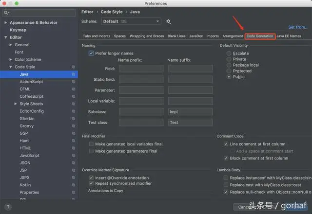 “全栈2019”Java第八章：IntelliJ IDEA设置注释不显示在行首