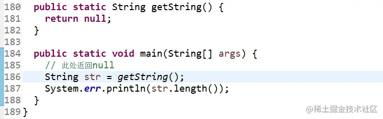 Java编程中空指针（NullPointerExceptio