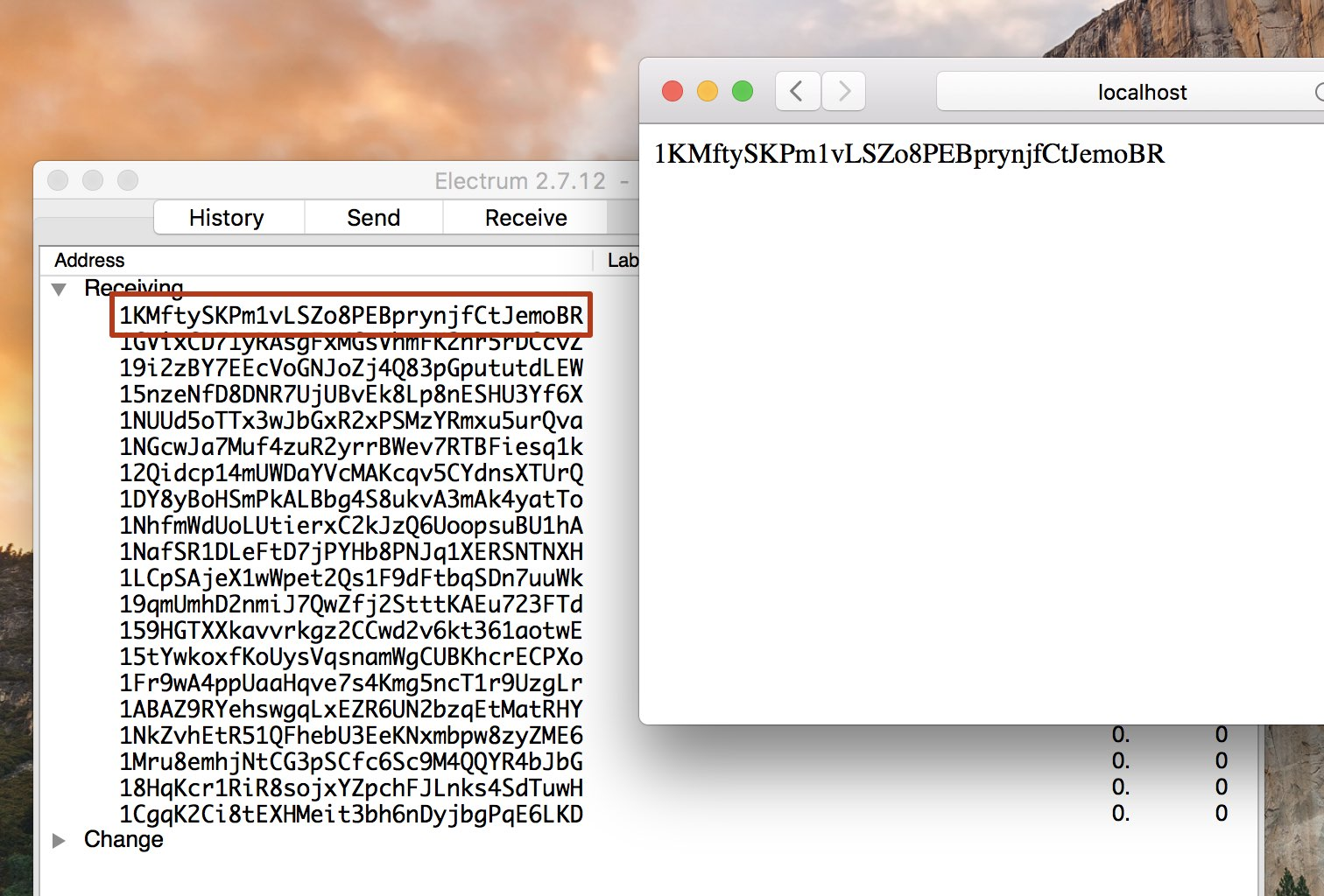 使用PHP从扩展公钥生成比特币钱包地址重复使用相同的比特币钱包地址是一个很大的隐私问题。如果你有一个简单的电子商店或要求-