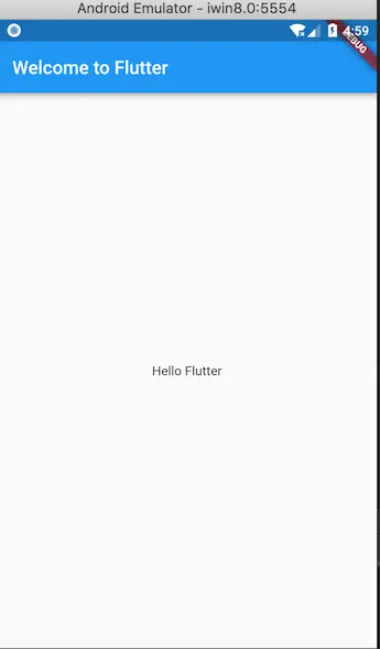 Hello Flutter