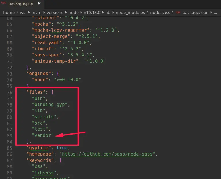 node-sass-package.json
