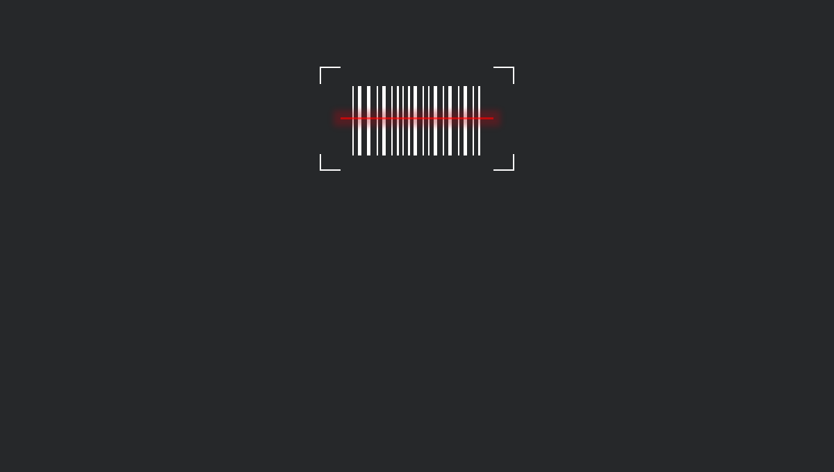 Demo image: CSS Animation Barcode