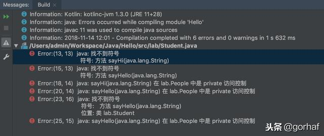 “全栈2019”Java第四十七章：继承与方法