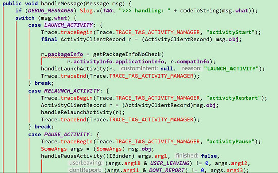 Activity 从启动到布局绘制的简单分析