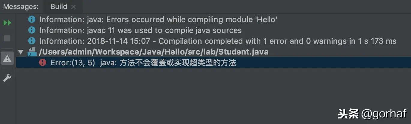 “全栈2019”Java第四十八章：重写方法Override
