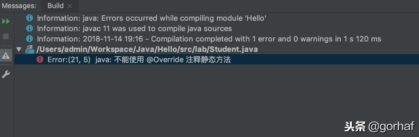 “全栈2019”Java第四十八章：重写方法Override