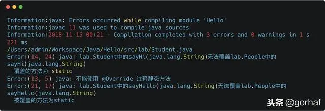 “全栈2019”Java第四十八章：重写方法Override