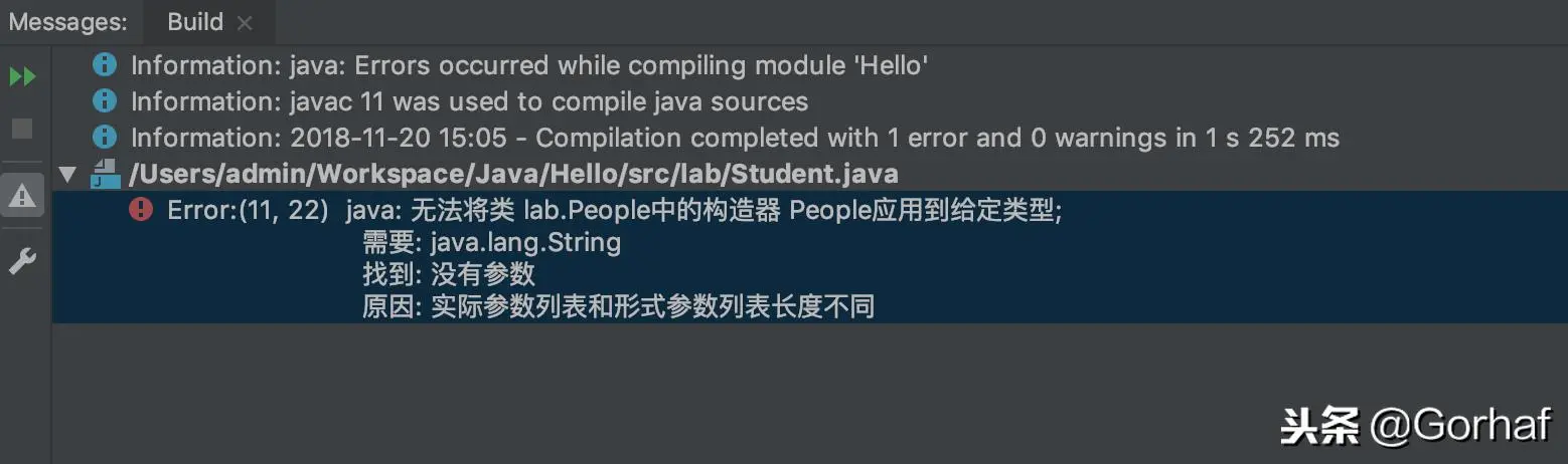 “全栈2019”Java第五十章：继承与构造方法详解