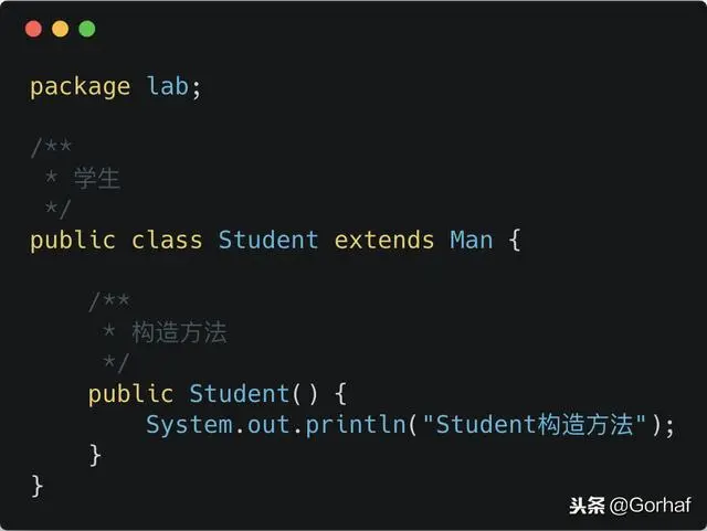 “全栈2019”Java第五十章：继承与构造方法详解
