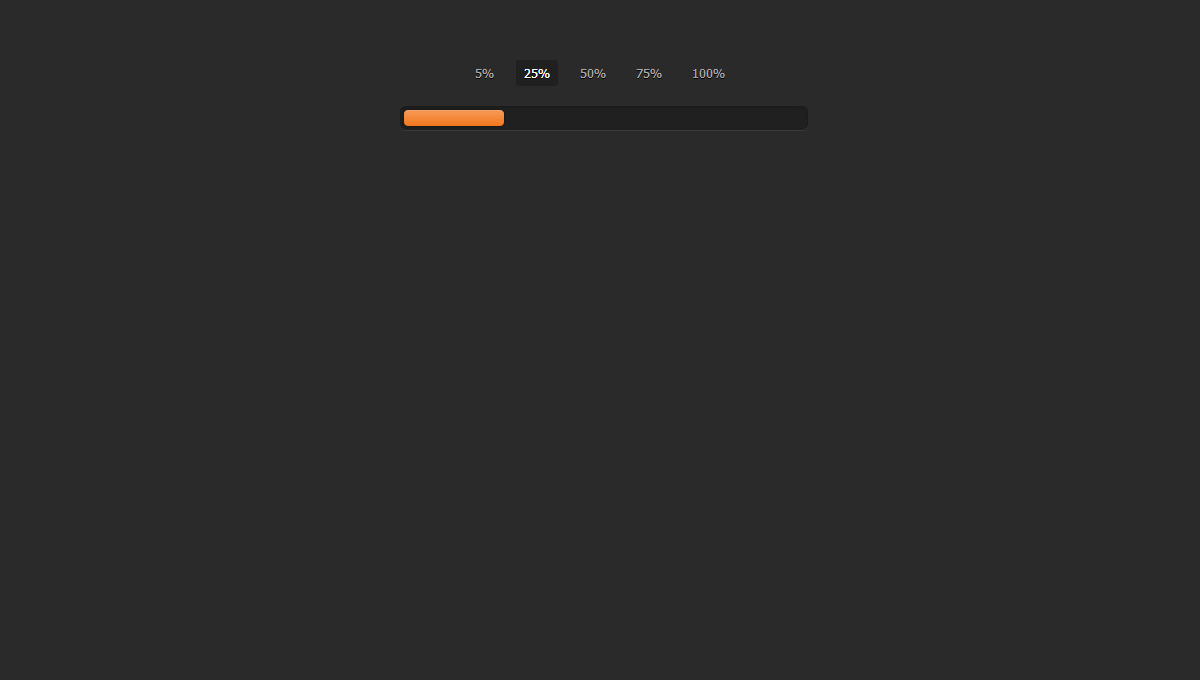 Demo image: Animated Progress Bar