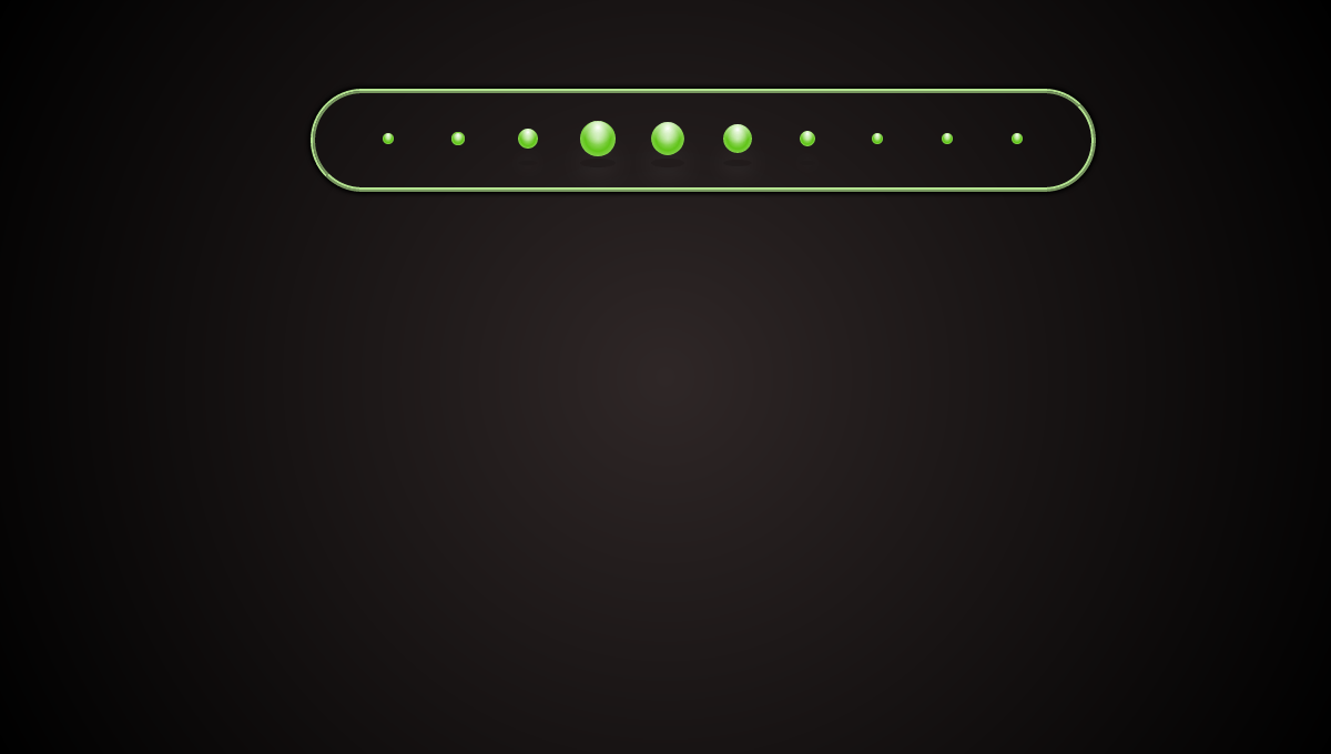 Demo image: Orb Progress Bar