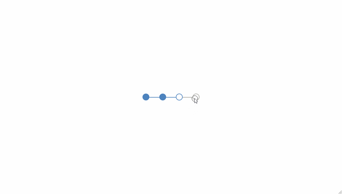 Stepped Progress Bar - GIF Demo