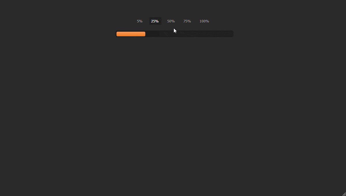 Animated Progress Bar - GIF Demo
