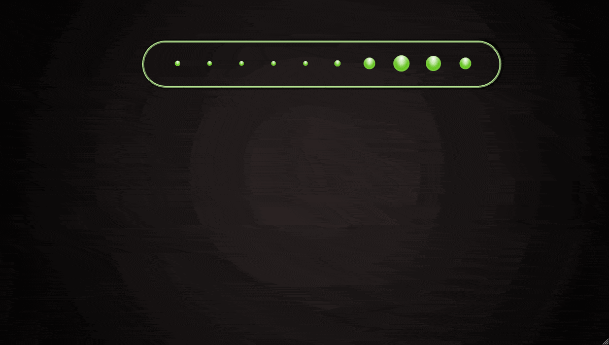 Orb Progress Bar - GIF Demo