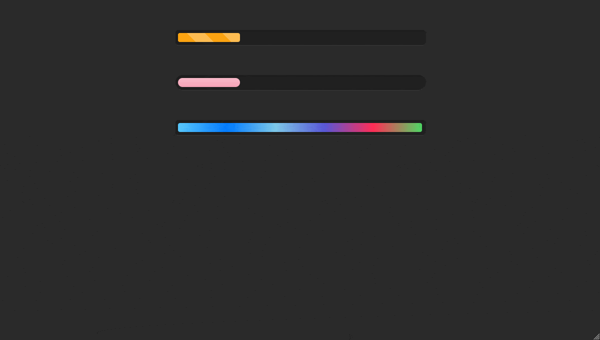 Animation Progress Bars - GIF Demo
