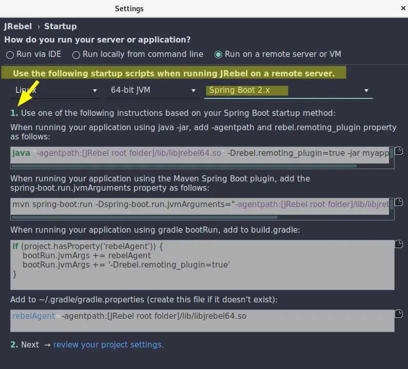 If remote server is springboot2.x