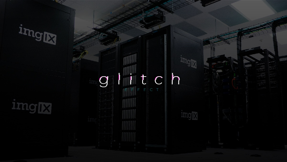 Demo image: Glitching Text (SCSS)