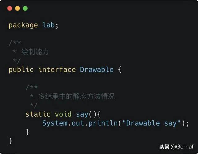 “全栈2019”Java第六十四章：接口与静态方法详解