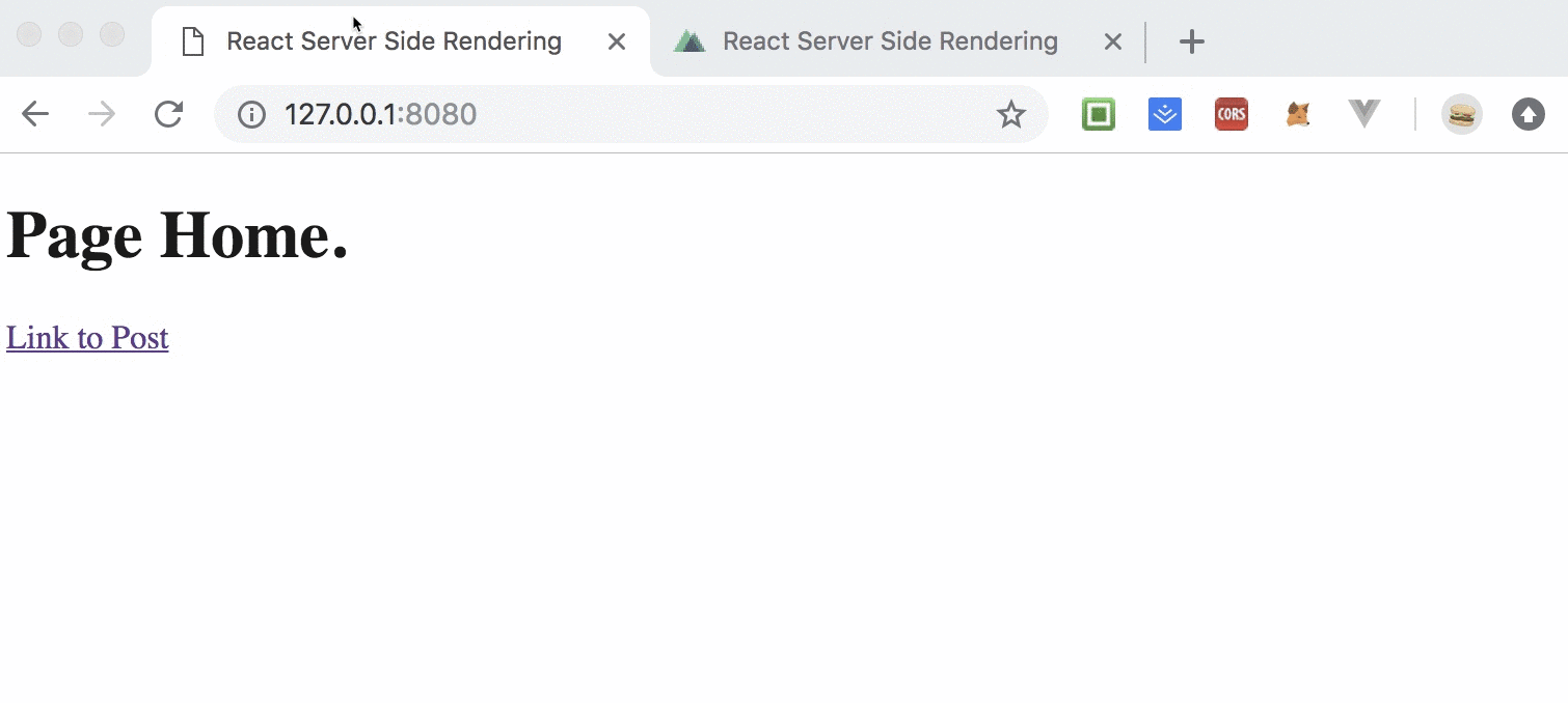 React-Client-Side-Rendering