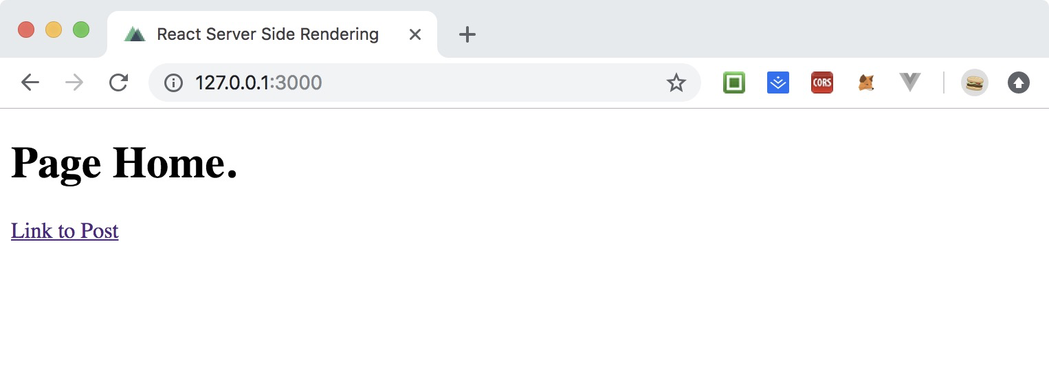 React-Server-Side-Rendering
