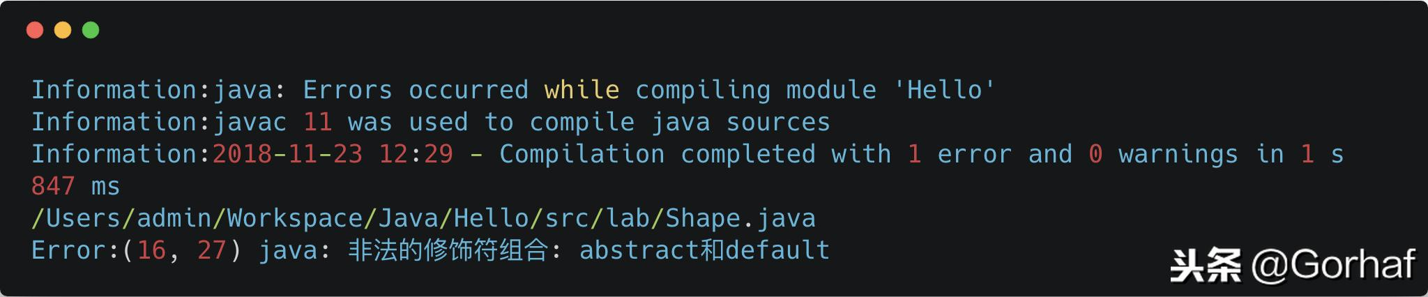 “全栈2019”Java第六十五章：接口与默认方法详解