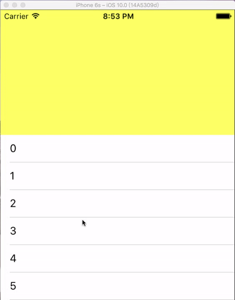 上滑悬停条样式