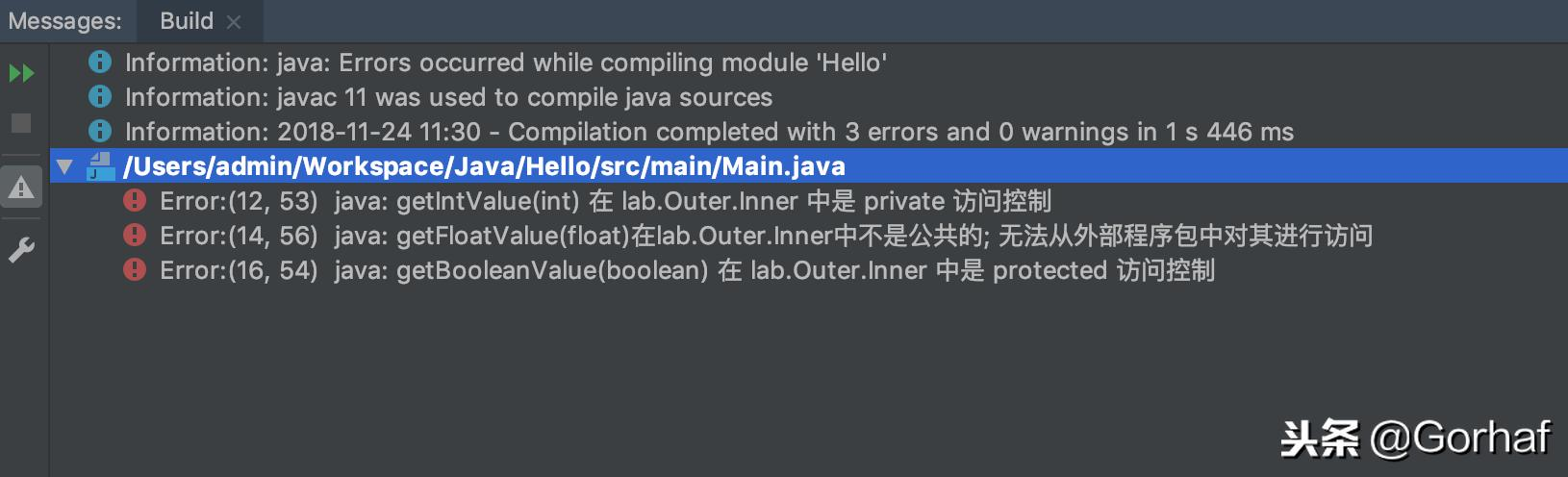 “全栈2019”Java第六十七章：内部类、嵌套类详解
