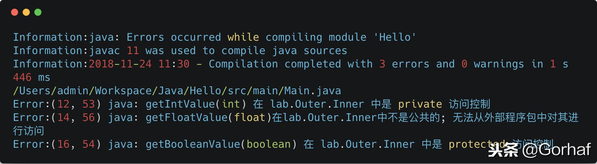 “全栈2019”Java第六十七章：内部类、嵌套类详解