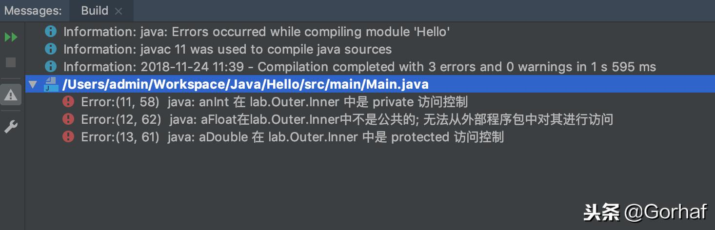 “全栈2019”Java第六十七章：内部类、嵌套类详解