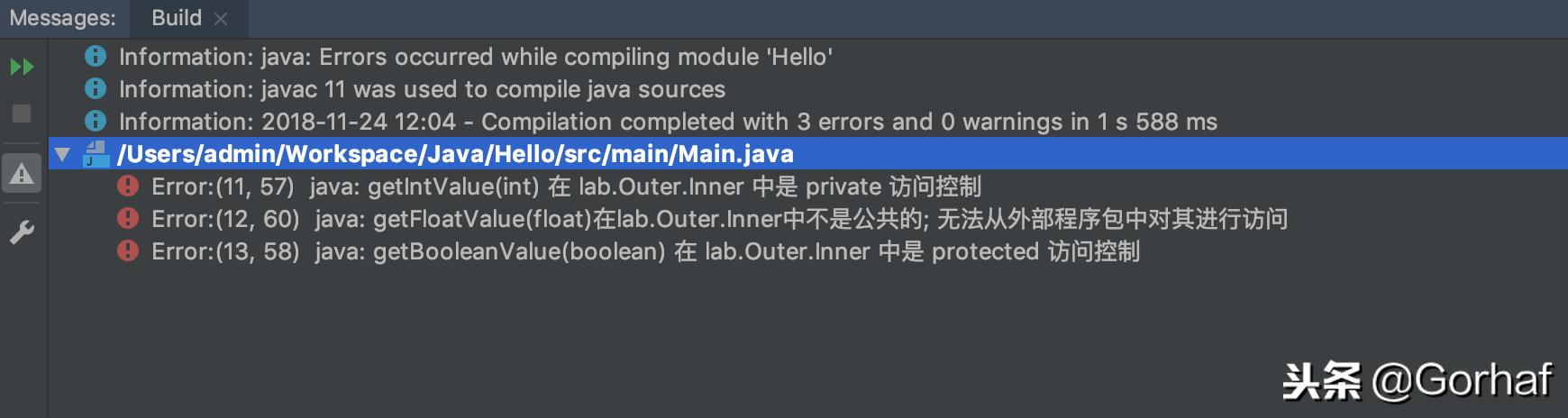 “全栈2019”Java第六十七章：内部类、嵌套类详解