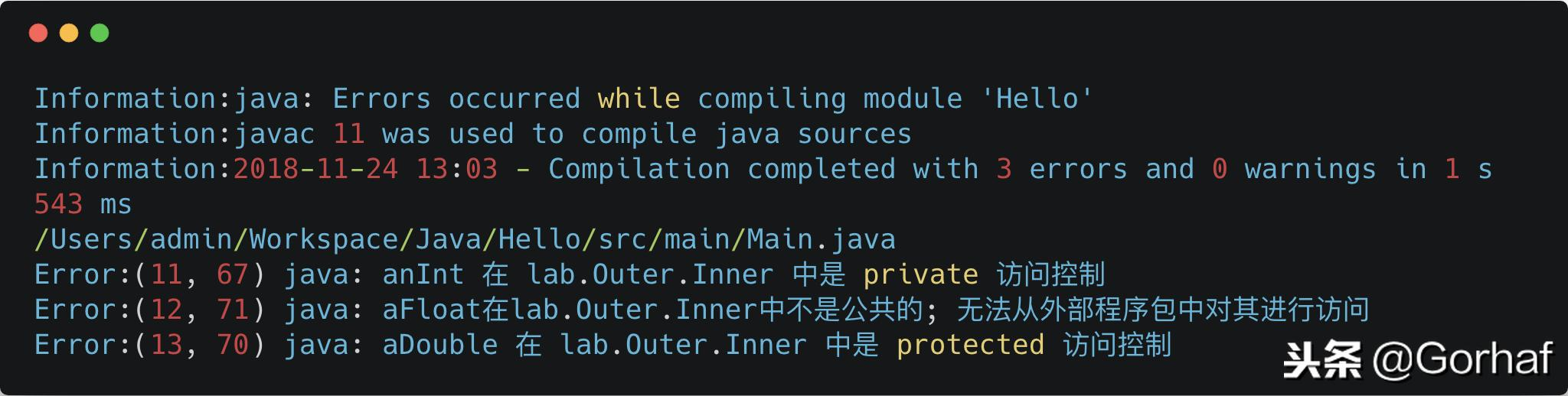 “全栈2019”Java第六十七章：内部类、嵌套类详解
