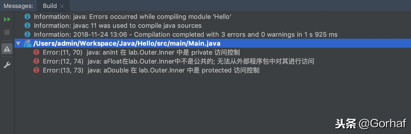 “全栈2019”Java第六十七章：内部类、嵌套类详解