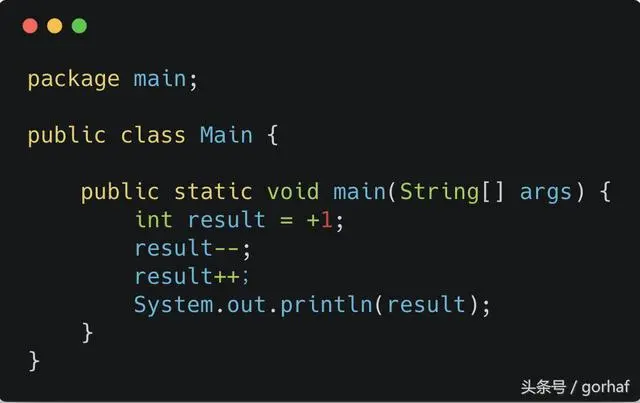 “全栈2019”Java第十八章：一元运算符