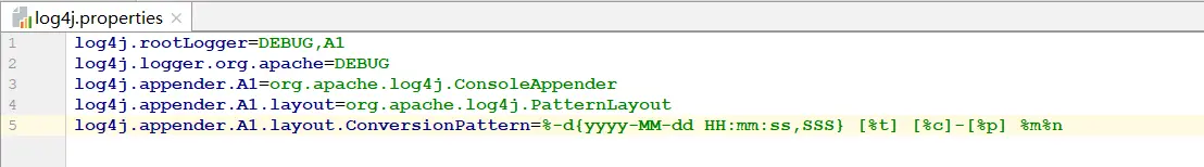 log4j.properties