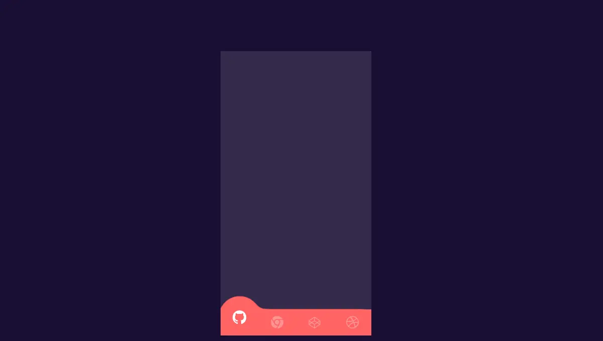 Demo image: Fluid Tab Bar