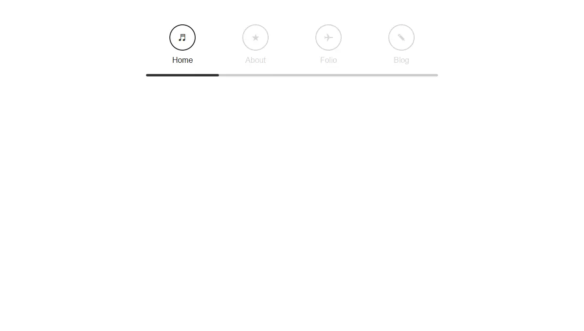 Demo image: Slide Tab Bar