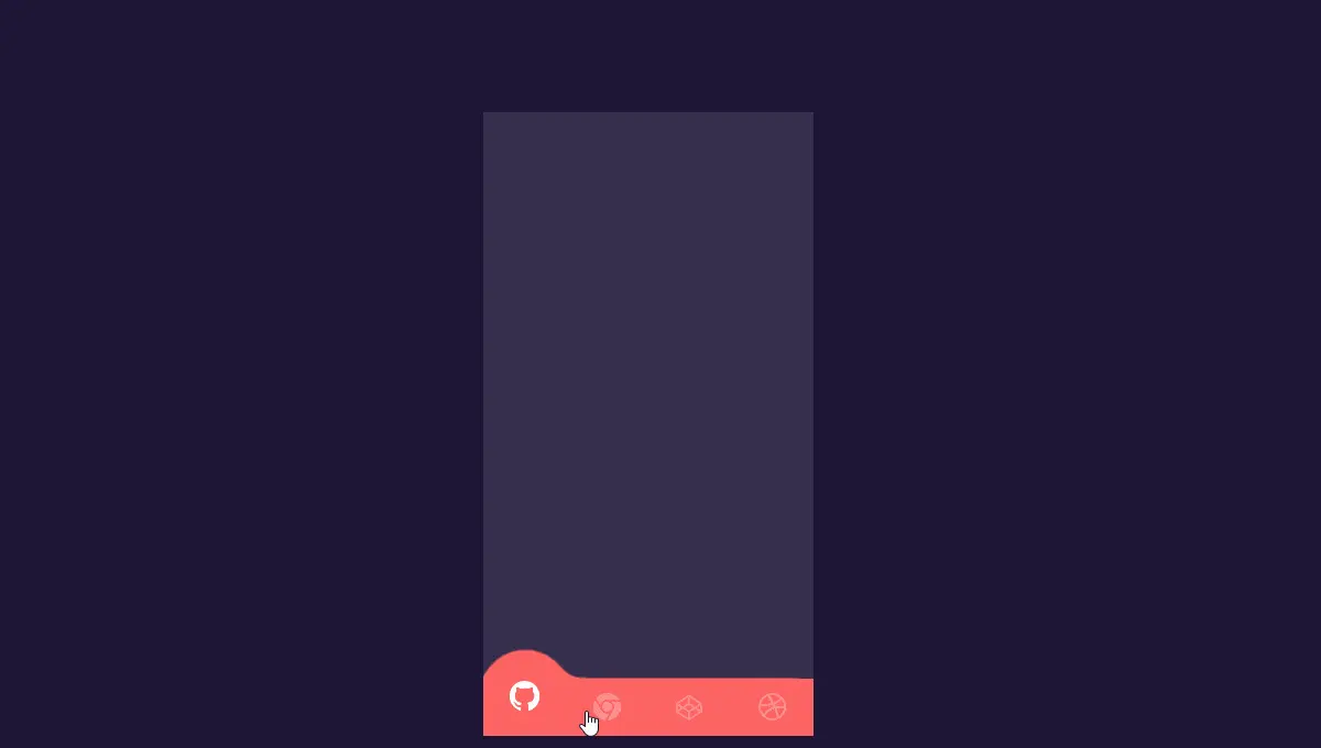 Fluid Tab Bar - GIF Demo