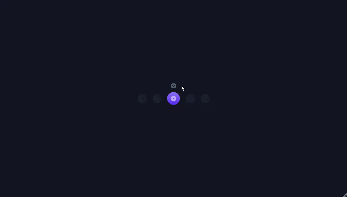 Tab Bar Photo/Video Switch - GIF Demo