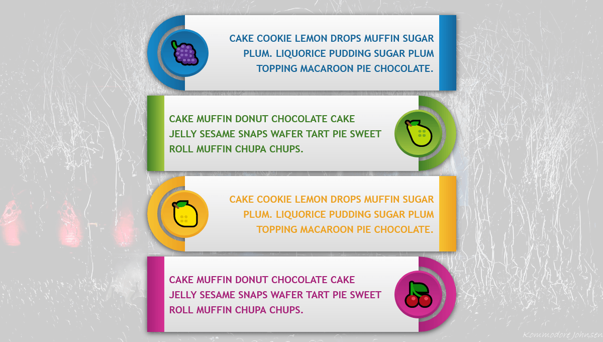 Demo image: Responsive Infographic