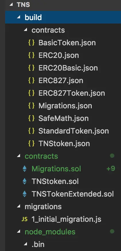 Compile contracts