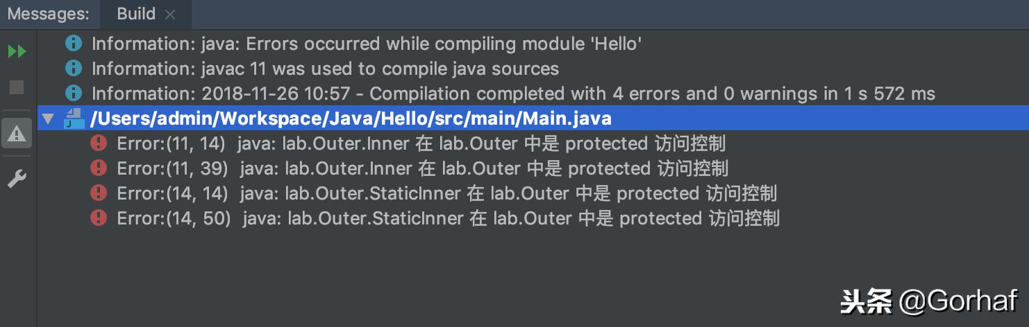 “全栈2019”Java第七十六章：静态、非静态内部类访问权限
