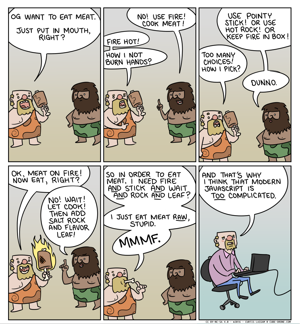 Javascript疲劳症——学习Javascript是什么感觉