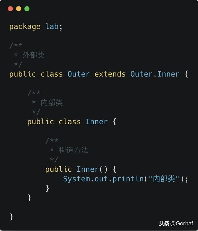 “全栈2019”Java第七十八章：内部类可以继承其他类吗？